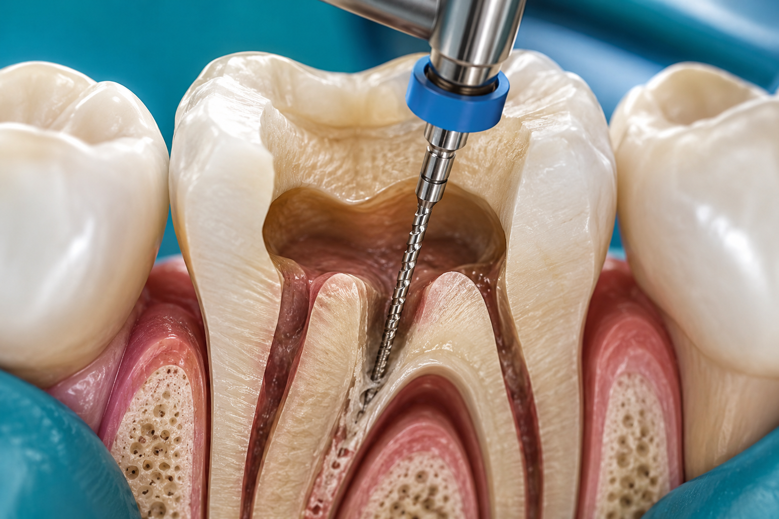 Root canal cleaning and shaping
